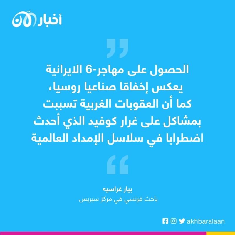 استعانة روسيا بمسيرات إيرانية في أوكرانيا.. دليل على إخفاق روسي جديد
