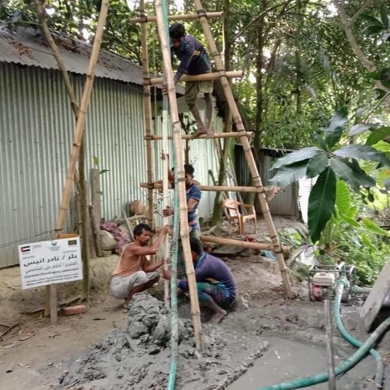 أحلام تتبرع ببئر مياه على روح الموسيقار نادر أنيس