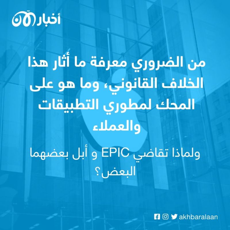 مجدداً.. Epic Games و أبل وجهاً لوجه في جلسة الاستماع الثانية وهذا هو سبب القضية