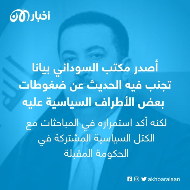 تلميحات باعتذار السوداني عن تشكيل الحكومة العراقية بسبب السباق على شراء الوزارات