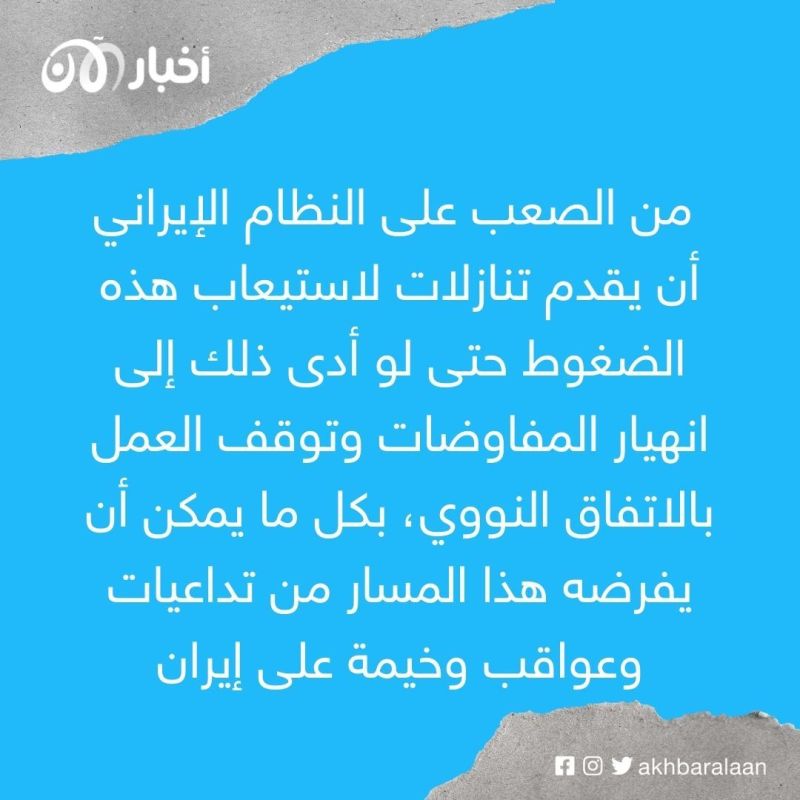 هل يستطيع النظام الإيراني تقديم تنازلات للمحتجين؟