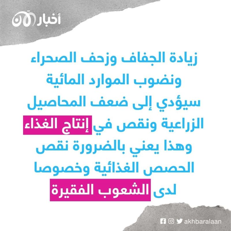 الخطر الوجودي الذي يتهدد الشرق الأوسط: أزمة المناخ 3 الخطر الوجودي الذي يتهدد الشرق الأوسط: أزمة المناخ