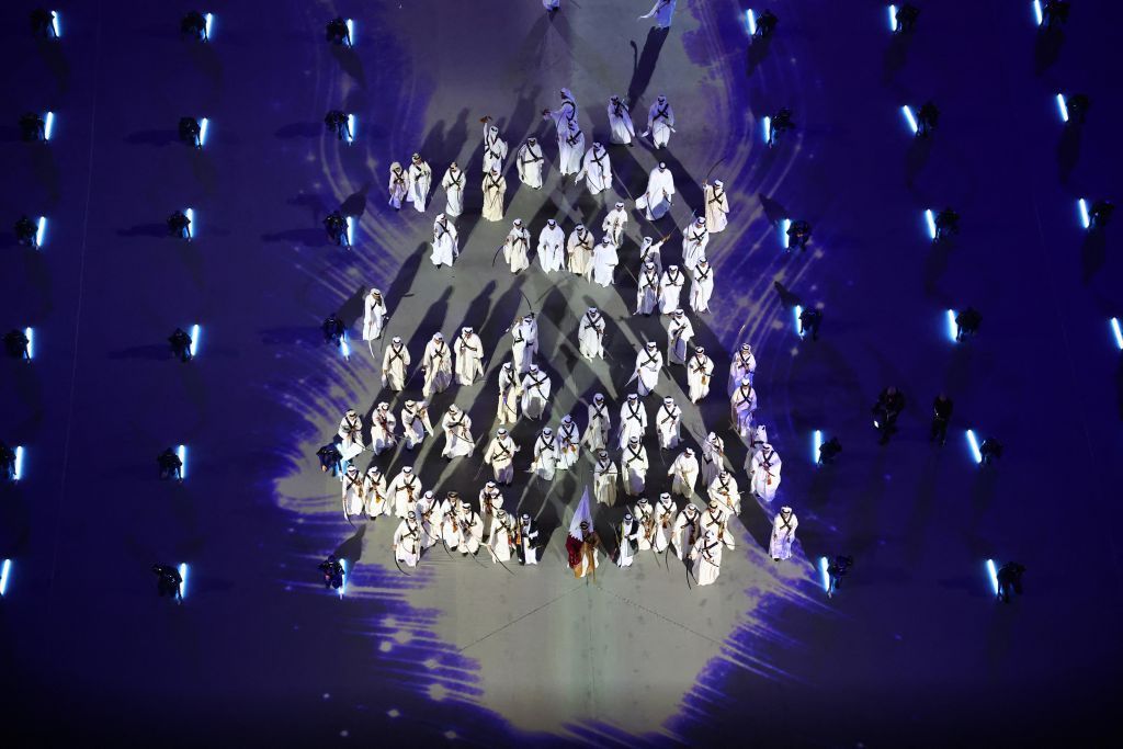 بحضور رسمي وعالمي.. قطر تقص شريط افتتاح كأس العالم 2022 (صور)