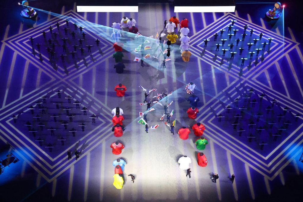 بحضور رسمي وعالمي.. قطر تقص شريط افتتاح كأس العالم 2022 (صور)