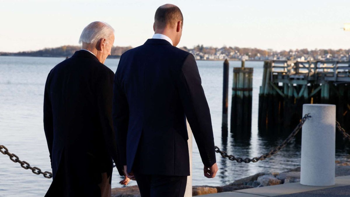 ولي عهد بريطانيا وبايدن يتباحثان في قضايا المناخ