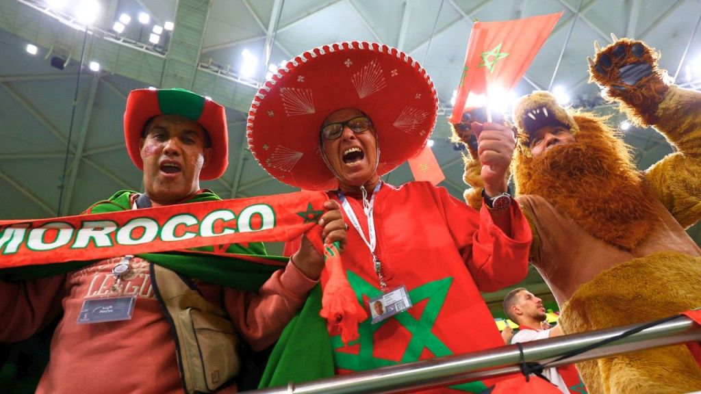 هدف يوسف النصيري في شباك البرتغال يعزز آمال المغرب في بلوغ نصف نهائي كأس العالم 3 في صور.. استعداد المغرب وفرحتهم بالهدف الأول