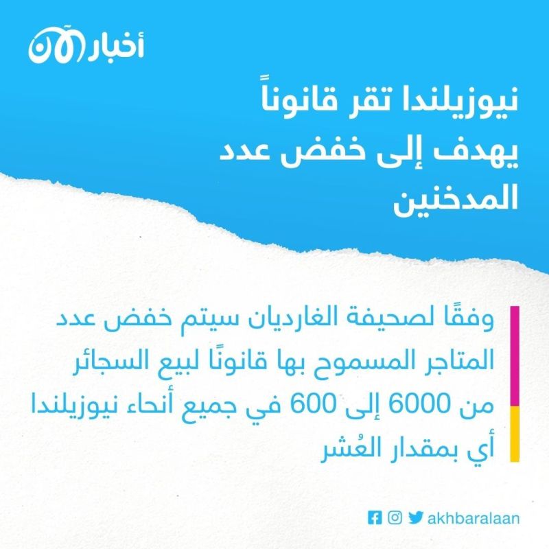 ما القانون الذي أقرته نيوزيلندا لمكافحة التدخين؟ من أشد القوانين صرامة في العالم