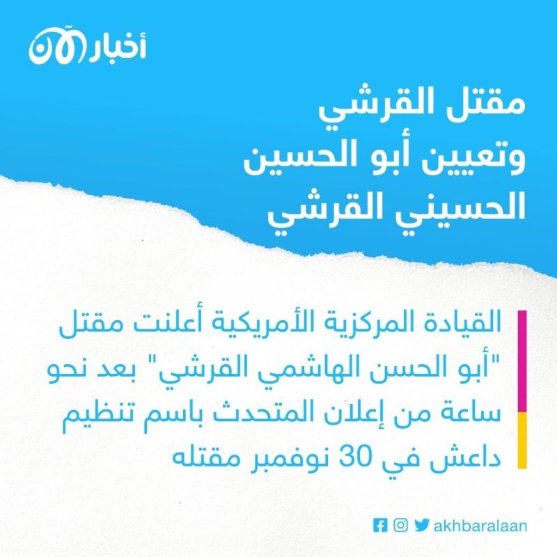 مصادر تؤكد: نقل جثة زعيم داعش أبو الحسن الهامشي القرشي إلى الأردن