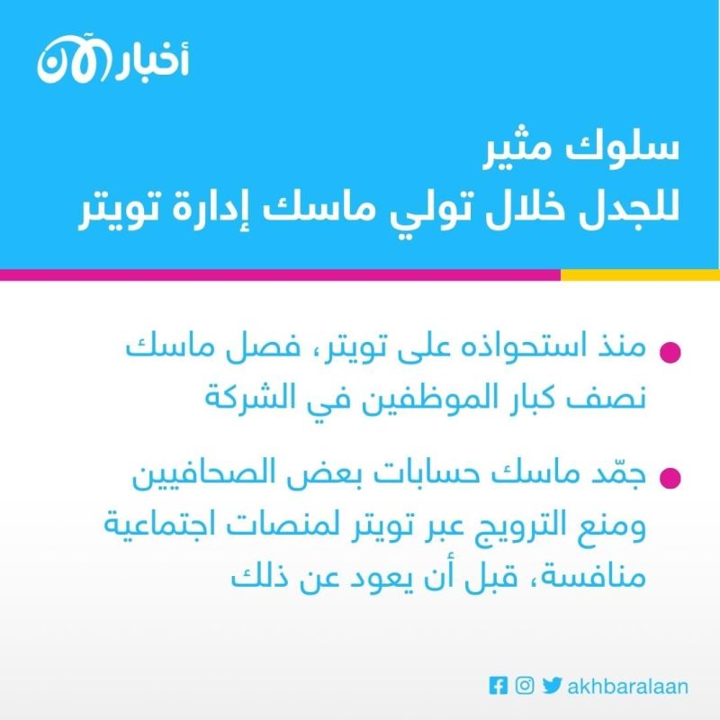 إيلون ماسك يعلن توقيت تنحيه عن رئاسة تويتر