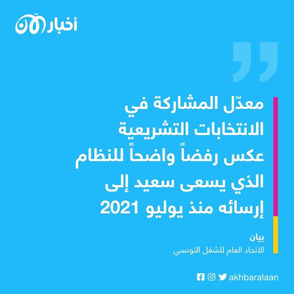 الاتحاد العام التونسي للشغل يدعو إلى خريطة طريق لـ"إنقاذ" البلاد 1 الاتحاد العام التونسي للشغل يدعو إلى خريطة طريق لـ"إنقاذ" البلاد