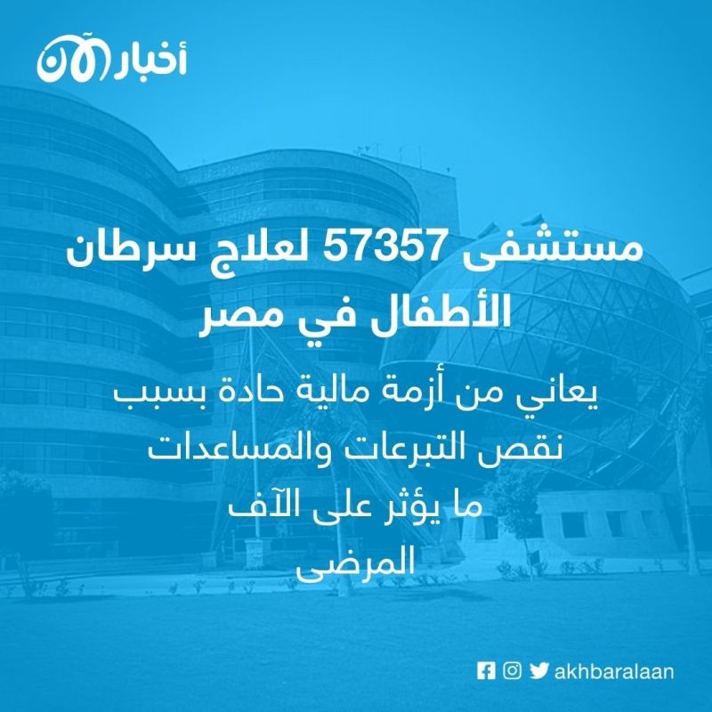 مستشفى 57357 .. ماذا يحدث في مستشفى سرطان الأطفال بمصر؟