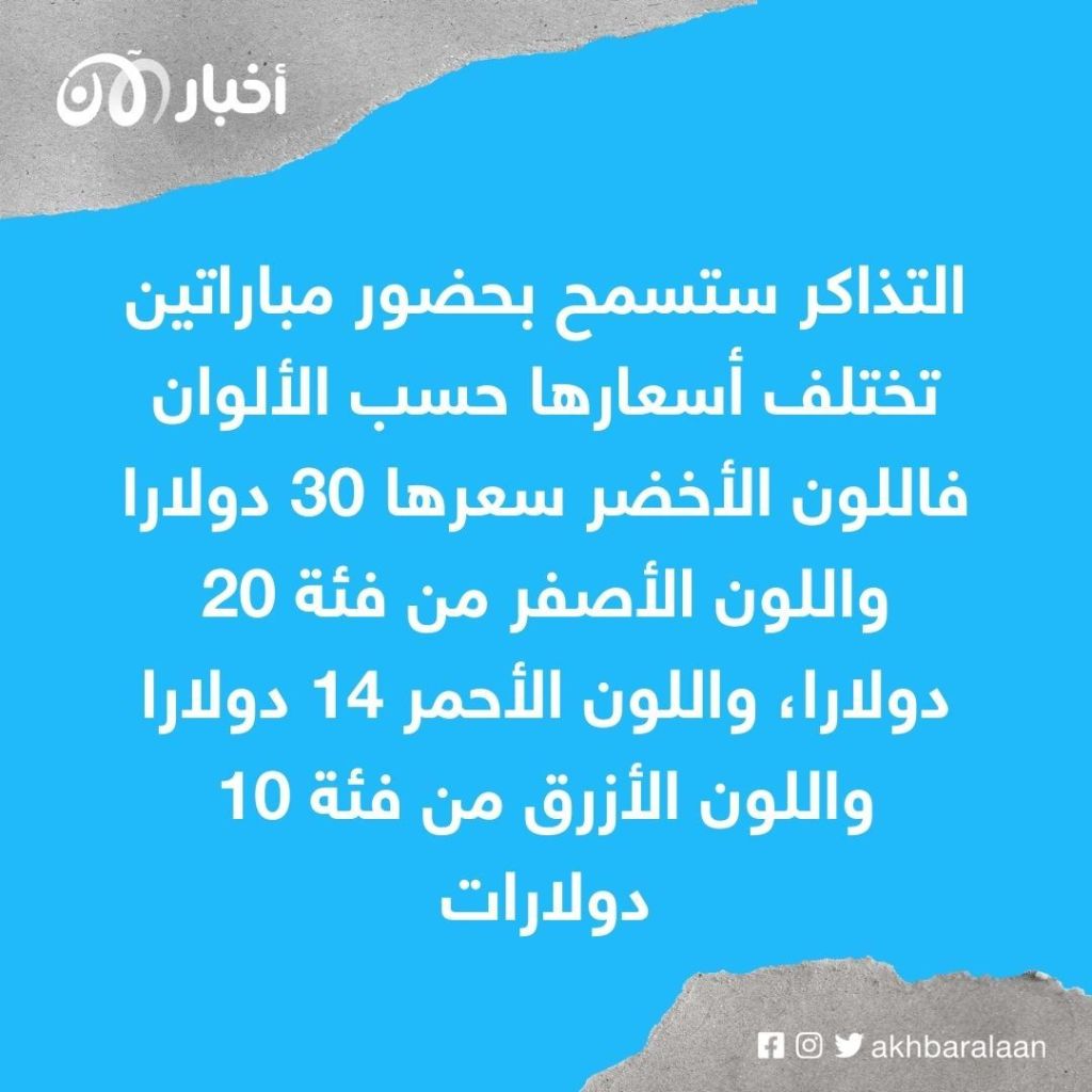 خليجي 25.. إطلاق بيع تذاكر مباريات