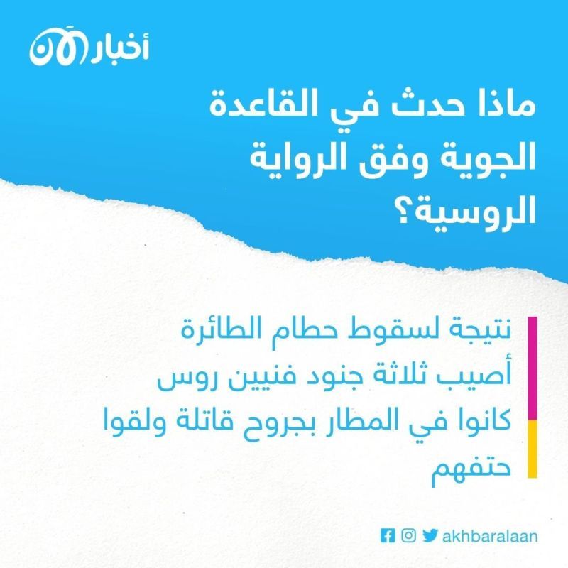 سقوط 3 جنود روس في انفجار في قاعدة إنجلز الجوية 1 سقوط 3 جنود روس في انفجار في قاعدة إنجلز الجوية
