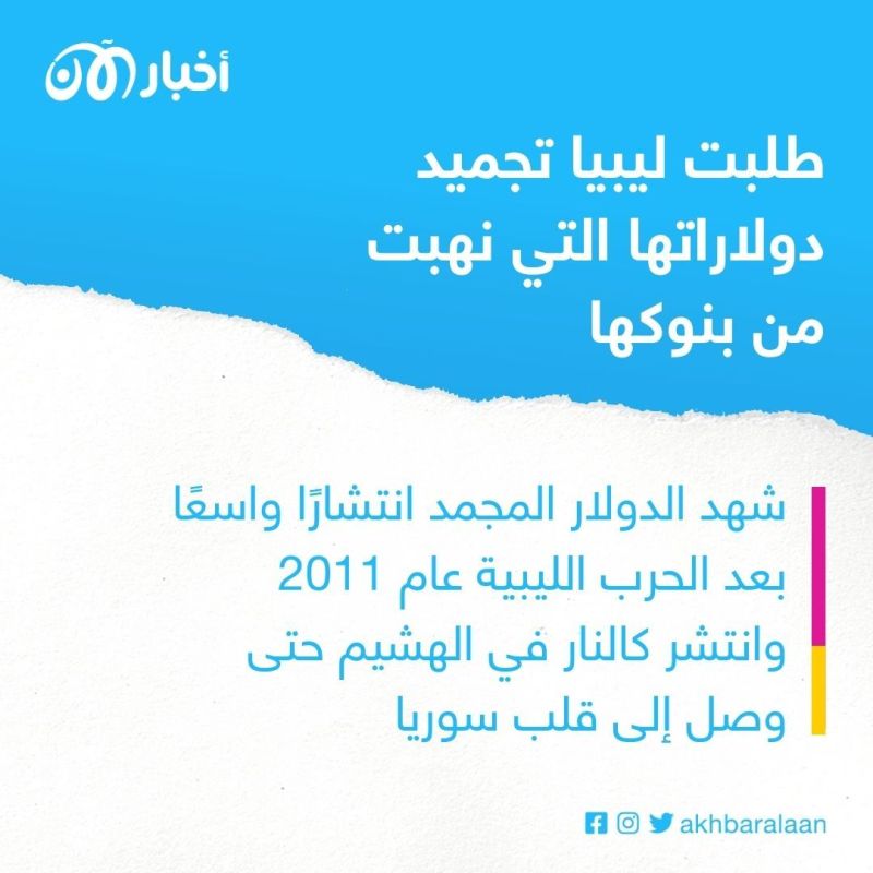 بعد انتشارها في شرق الفرات.. كيف يتم استخدام أسطورة "الدولار المجمد" لتصفية الأموال المزورة 1 الدولار الليبي المجمد يغزو أسواق شرق الفرات