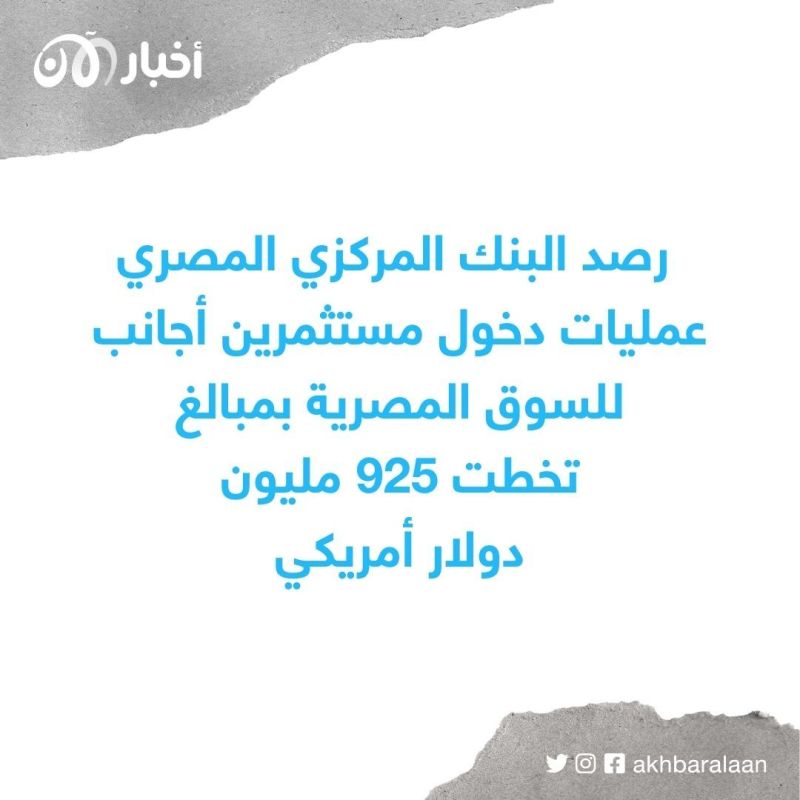 مع عودة الاستثمارات الأجنبية.. المركزي المصري: سددنا الديون ووفرنا الدولارات للمستوردين