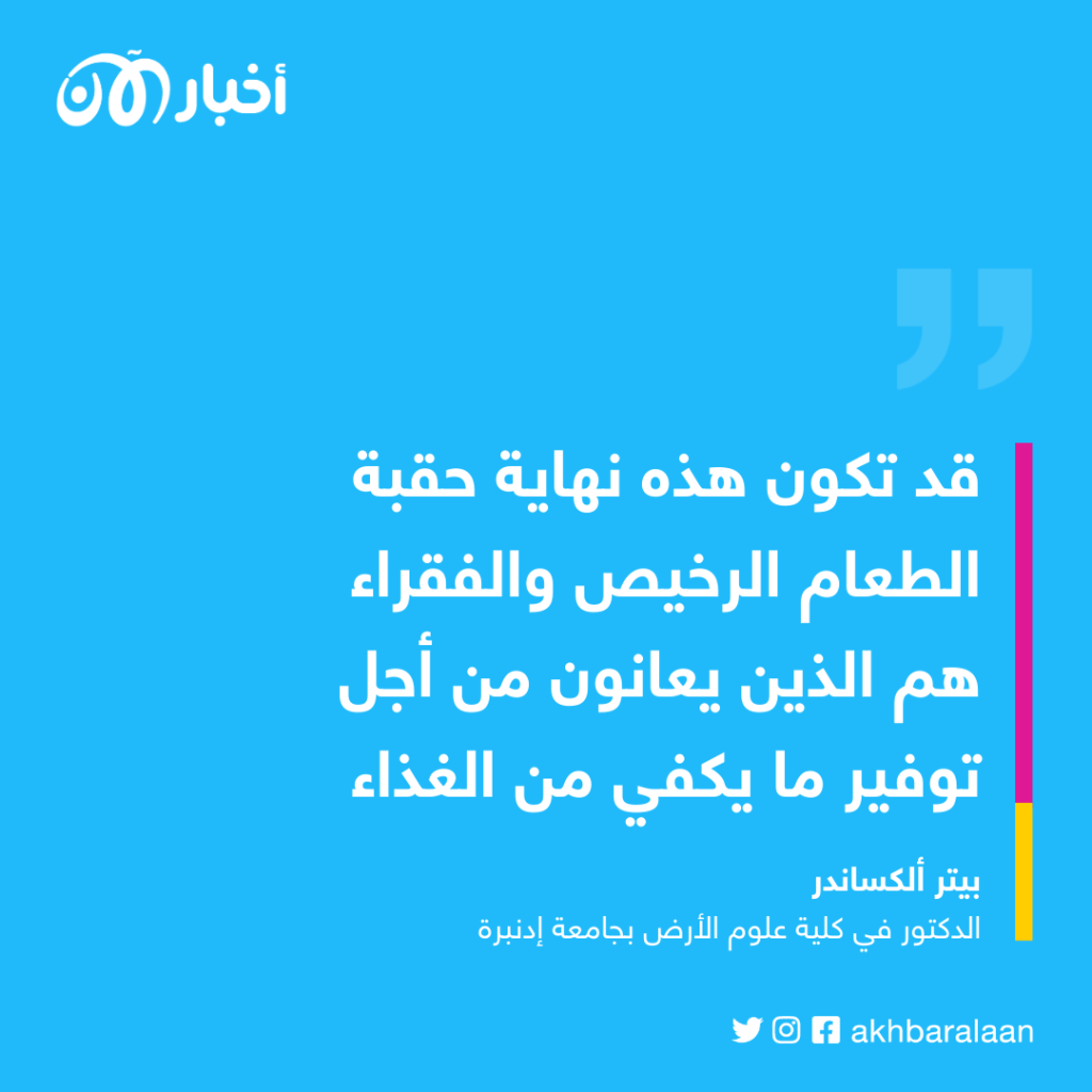 نهاية حقبة الطعام الرخيص.. كيف أضر غزو روسيا لأوكرانيا إمدادت الغذاء؟ 3 نهاية حقبة الطعام الرخيص.. كيف أضر غزو روسيا لأوكرانيا إمدادت الغذاء؟