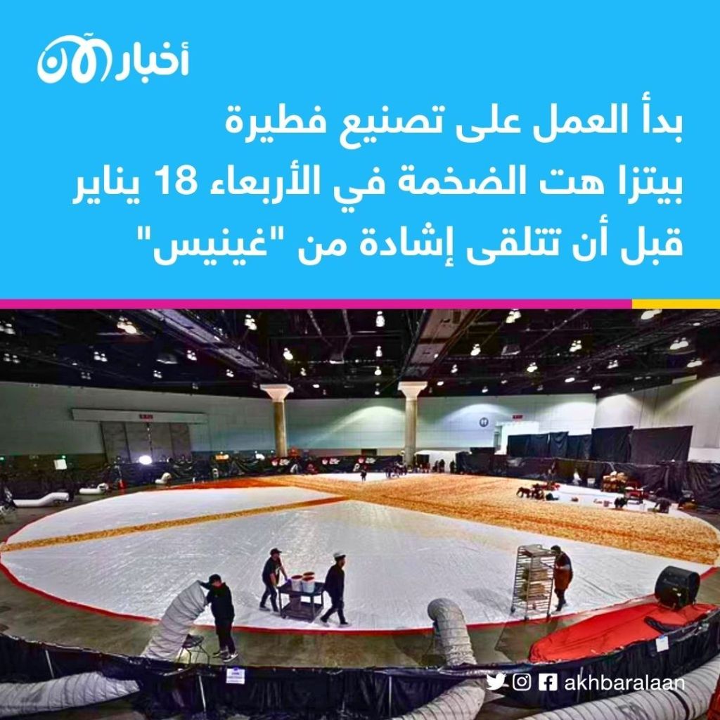 بـ 13653 رطلًا من العجين.. كيف سجّلت "بيتزا هت" رقمًا قياسيًا جديدًا؟