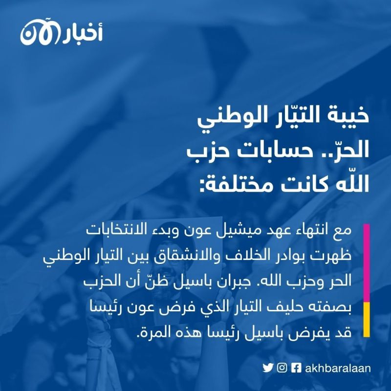 التيار الوطني الحر وحزب الله: تجديد التفاهم أم الافتراق النهائي؟