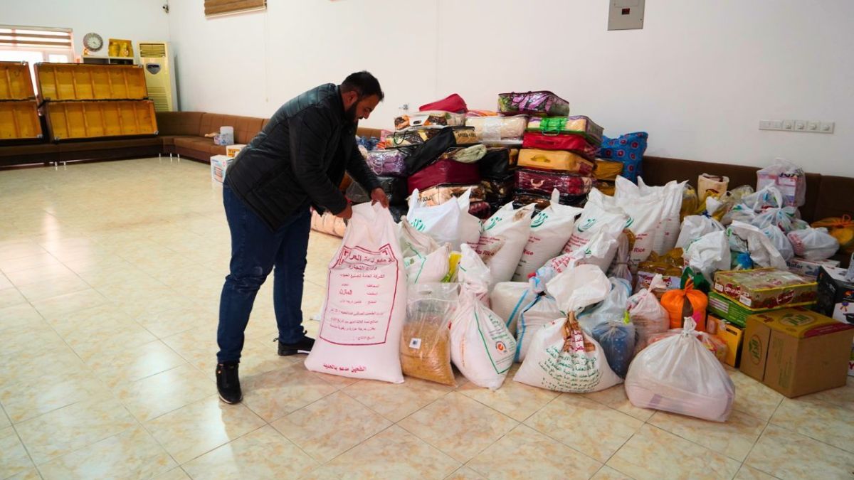 مساعدات عراقية إلى متضرري الزلزال في تركيا وسوريا