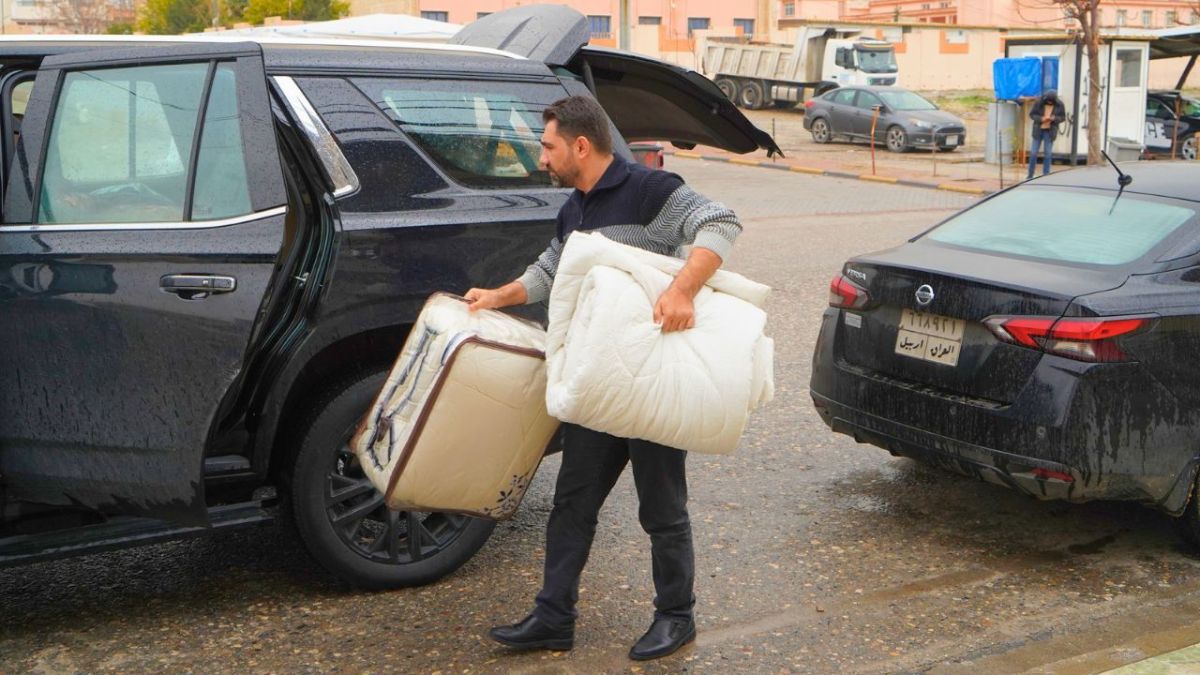 مساعدات عراقية إلى متضرري الزلزال في تركيا وسوريا