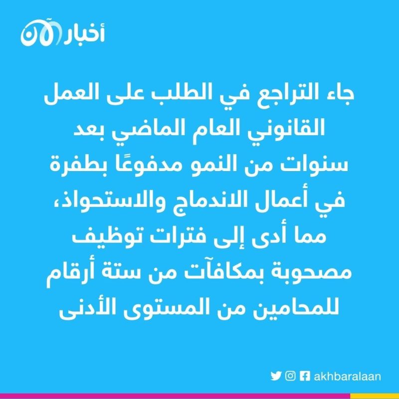 تسريح المحامين في أمريكا.. لماذا لم يعد هناك حاجة لهم؟