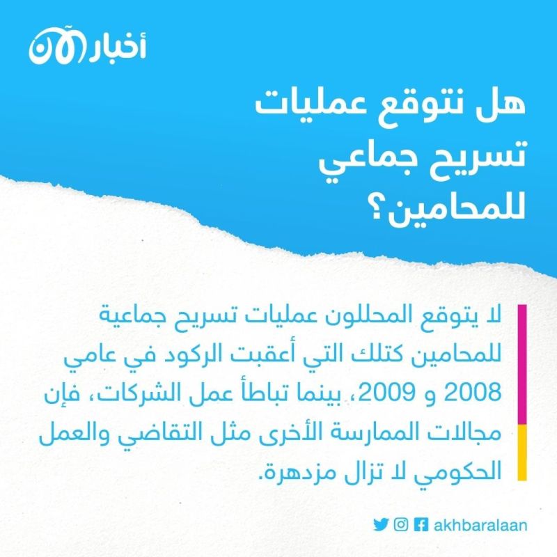 تسريح المحامين في أمريكا.. لماذا لم يعد هناك حاجة لهم؟