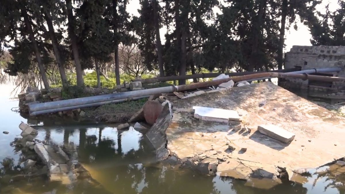 كيف تسبب زلزال سوريا في غرق قرية شمال إدلب؟