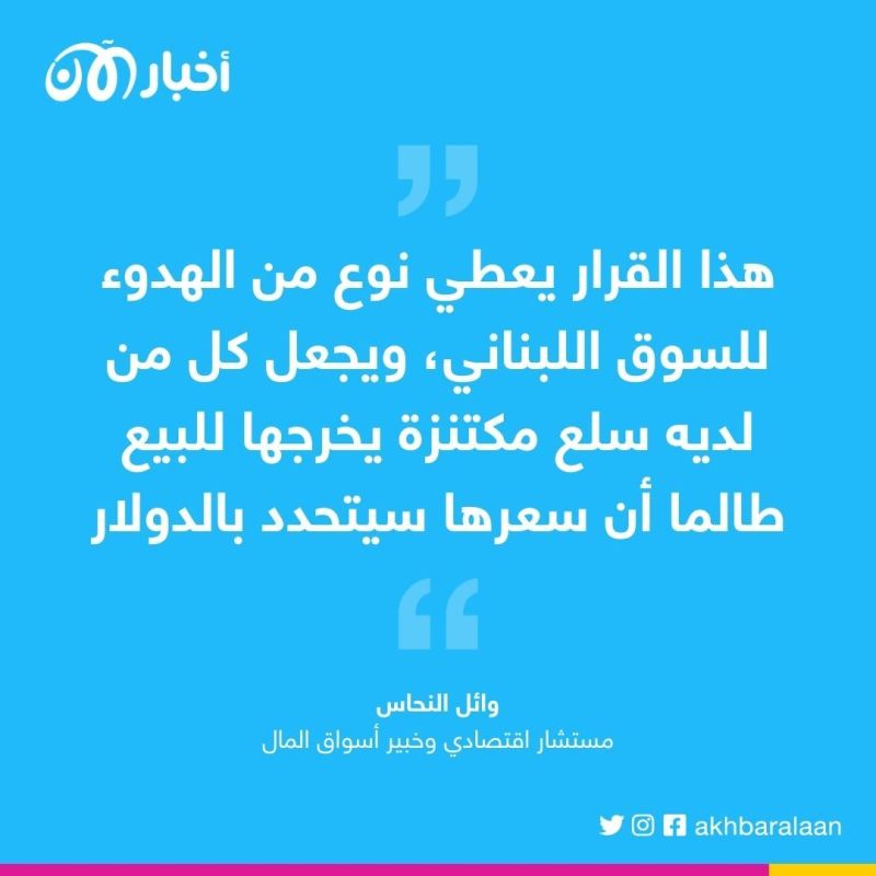 تسعير السلع بالدولار في لبنان.. ماذا يعني؟ وكيف سيؤثر على المواطنين؟