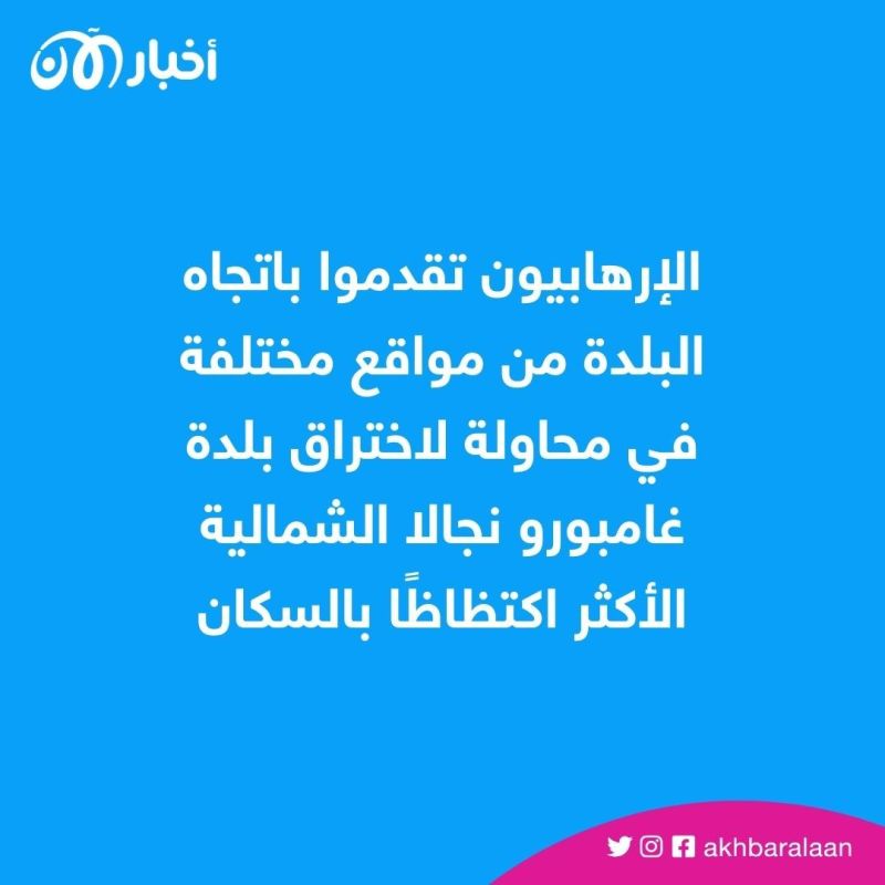 إحباط هجوم لعناصر بوكو حرام في ولاية بورنو