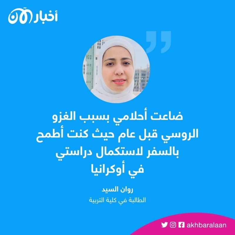 تأثير الغزو الروسي لأوكرانيا على الطلاب الجامعيين في مصر