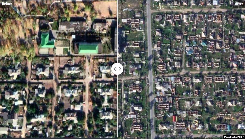 بالصور.. حجم الدمار الذي خلفته روسيا في أوكرانيا خلال عام