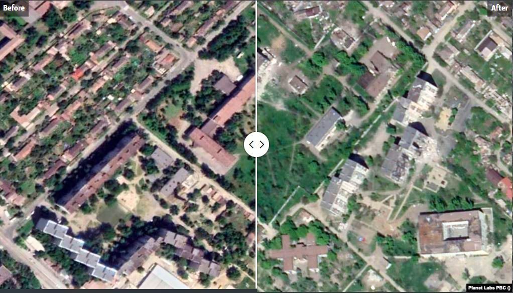 بالصور.. حجم الدمار الذي خلفته روسيا في أوكرانيا خلال عام