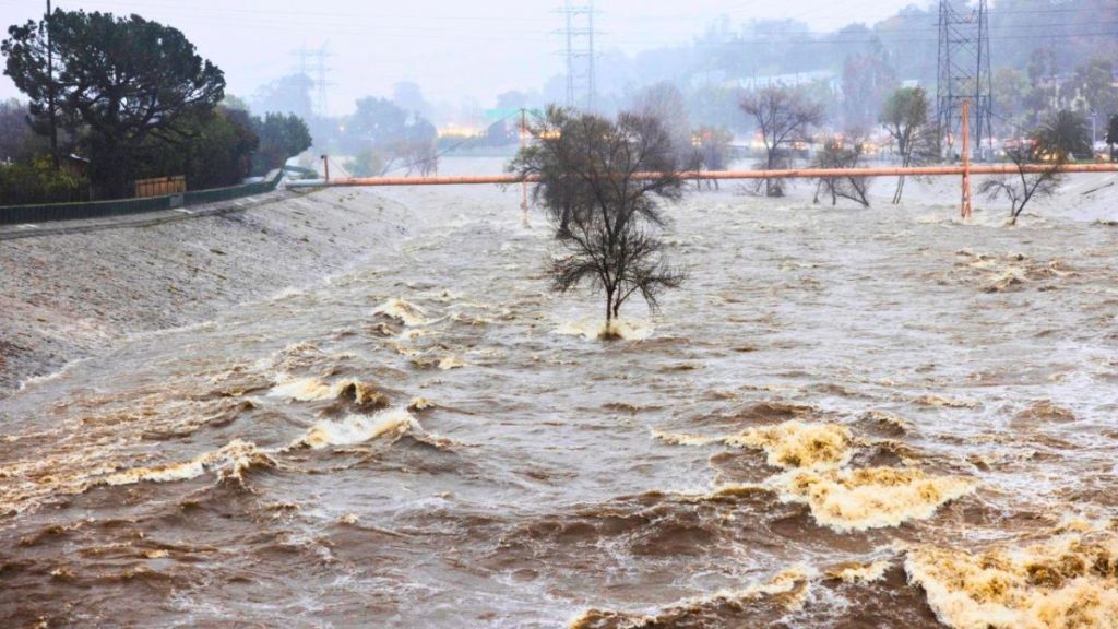 بالفيديو.. كيف أصبحت ولاية كاليفورنيا بعد أن ضربتها عاصفة ثلجية نادرة؟