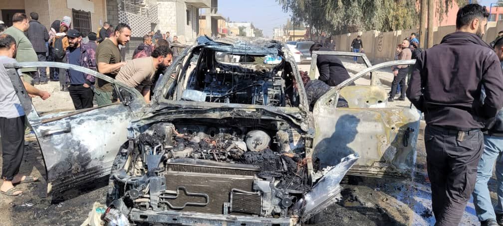 انفجار سيارة بعبوة ناسفة في الحسكة شمال شرق سوريا