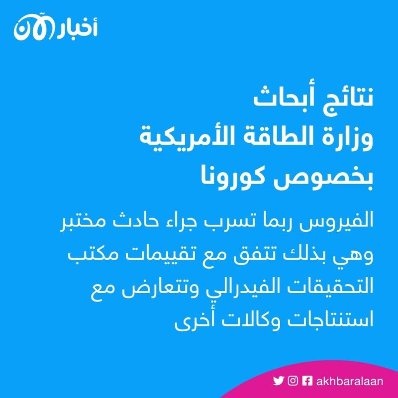 "النواب" الأمريكي يرفع السرية عن وثائق استخبارية حول منشأ كورونا 2 "النواب" الأمريكي يرفع السرية عن وثائق استخبارية حول منشأ كورونا
