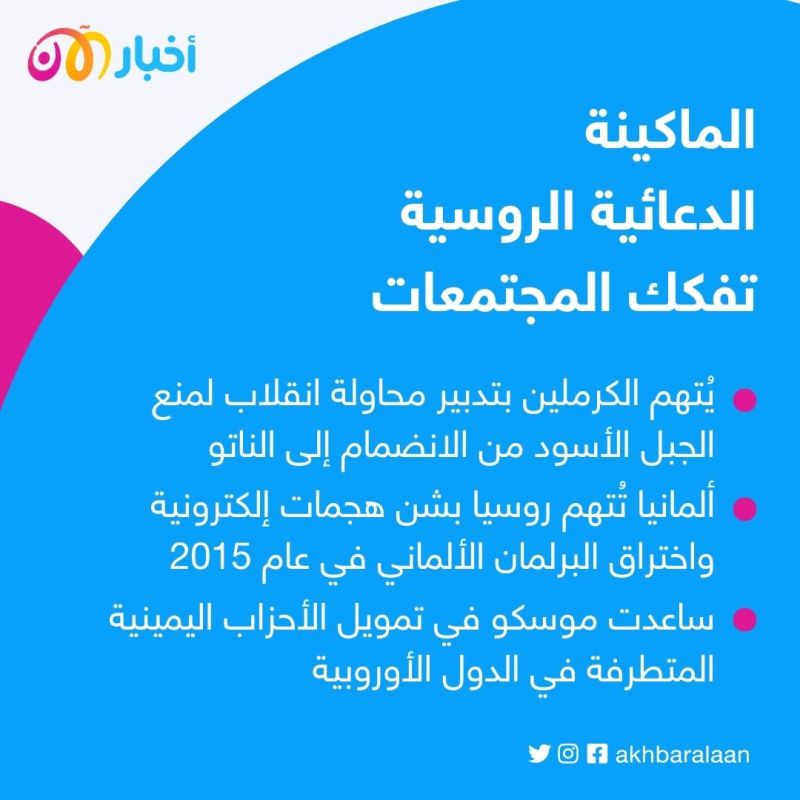 معركة التضليل.. هكذا تغزو الدعاية الروسية دول العالم 7 معركة التضليل.. هكذا تغزو الدعاية الروسية دول العالم