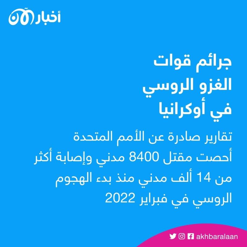 مسؤول أممي: الغزو الروسي لأوكرانيا يبعد البشرية عن النضال لـ"بقائها" 2 مسؤول أممي: الغزو الروسي لأوكرانيا يبعد البشرية عن النضال لـ"بقائها"