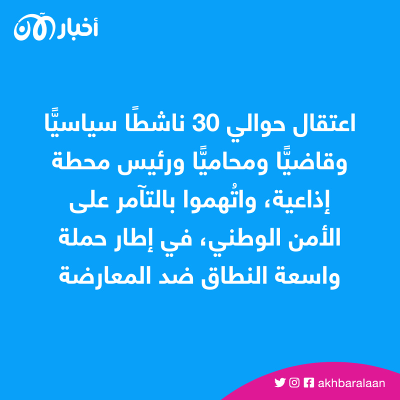 تونس تحذر ناشري "الأخبار الزائفة" حول المساجين السياسيين 1 تونس تحذر ناشري "الأخبار الزائفة" حول المساجين السياسيين