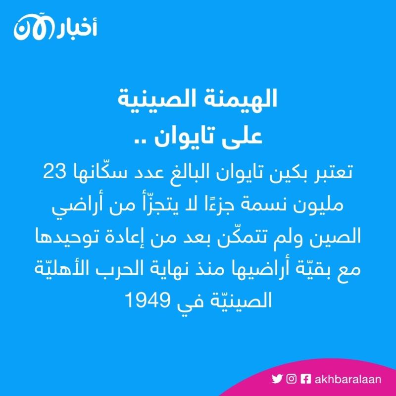 الصين تُجري محاكاة لضرب أهداف رئيسية في تايوان