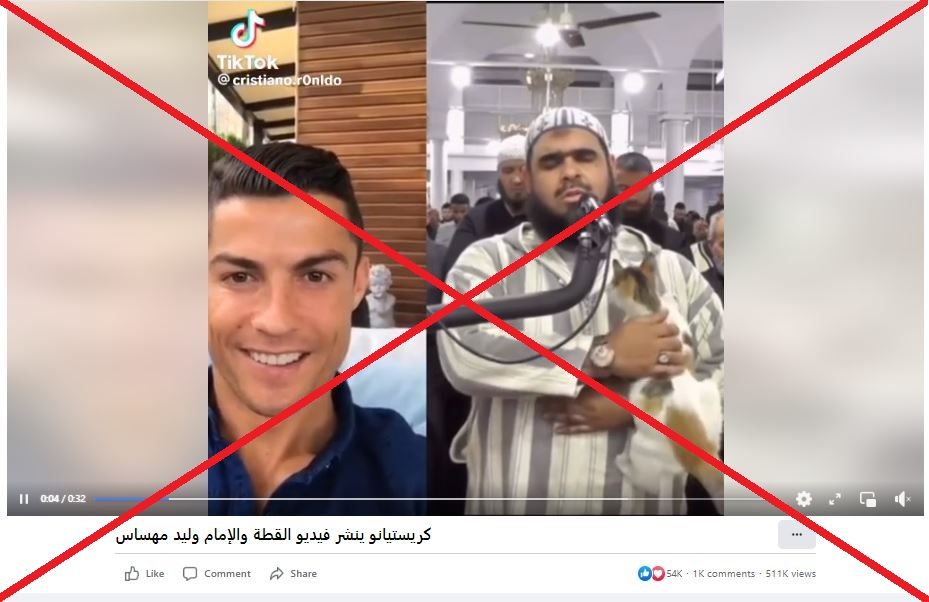 كريستيانو رونالدو ينشر فيديو وليد مهساس والقطة.. ما حقيقة المقطع الذي حصد الملايين؟