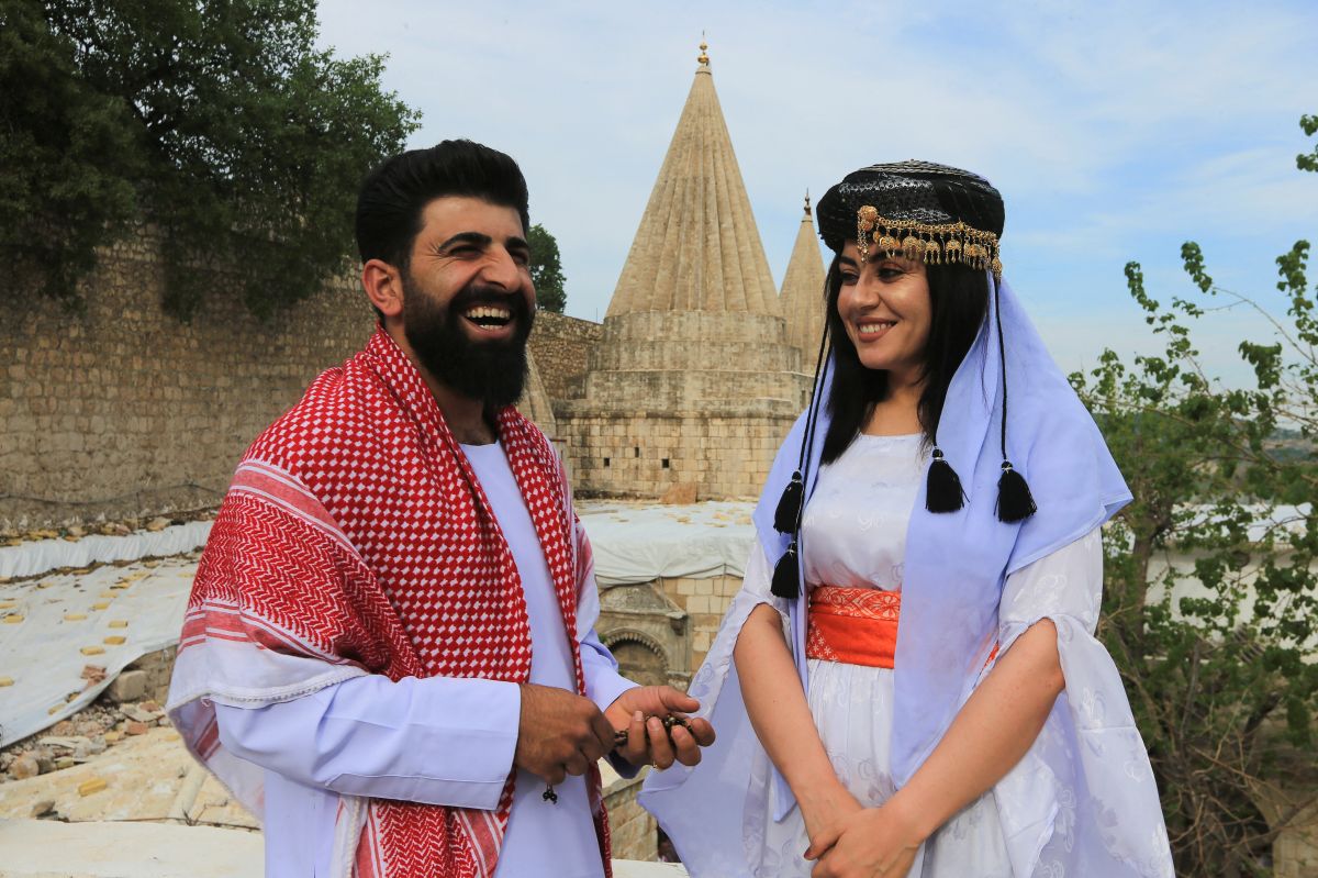 أيزيديو العراق يحتفلون بعامهم الجديد "وفي القلب غصّة"