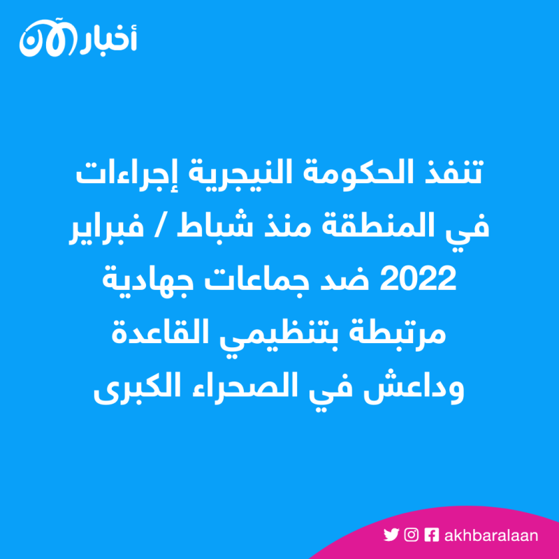 مقتل سبعة عسكريين في انفجار لغم في النيجر