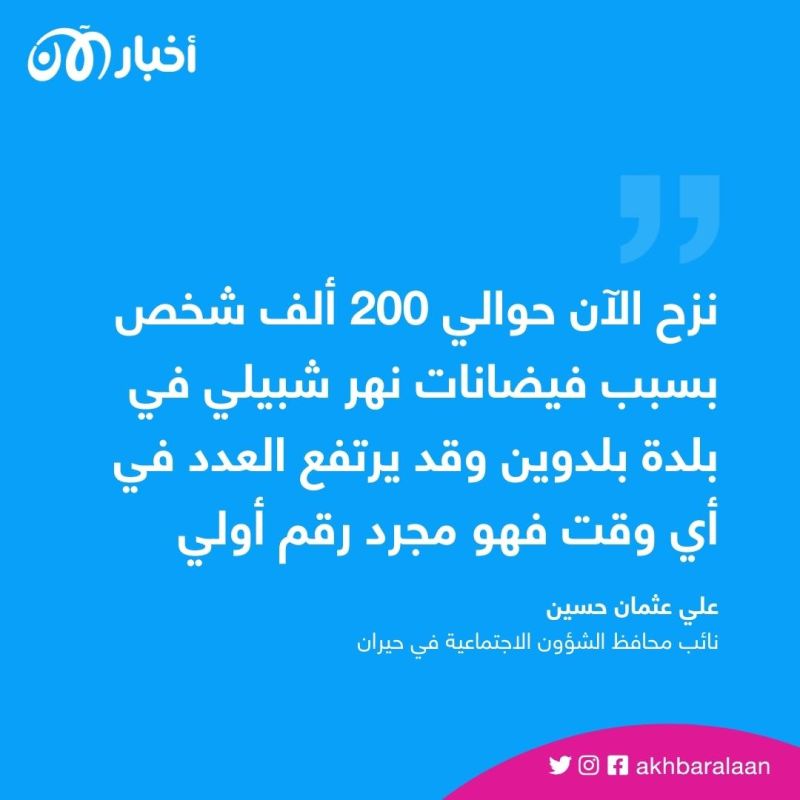 قتلى وآلاف النازحين بسبب الفيضانات المفاجئة في الصومال