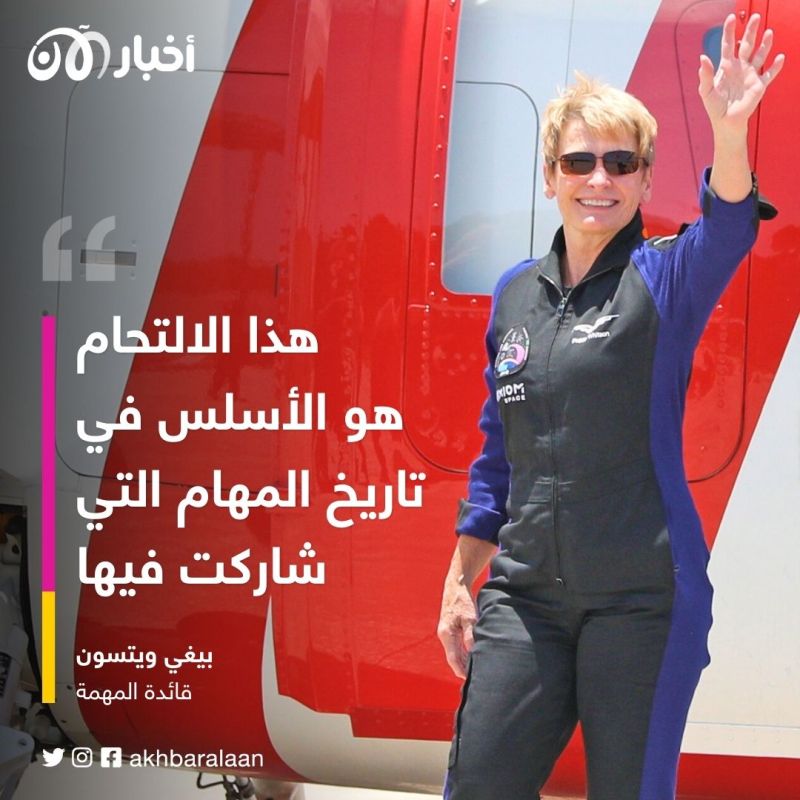 برناوي والقرني يدخلون التاريخ.. التحام "كبسولة" سبايس إكس في محطة الفضاء الدولية