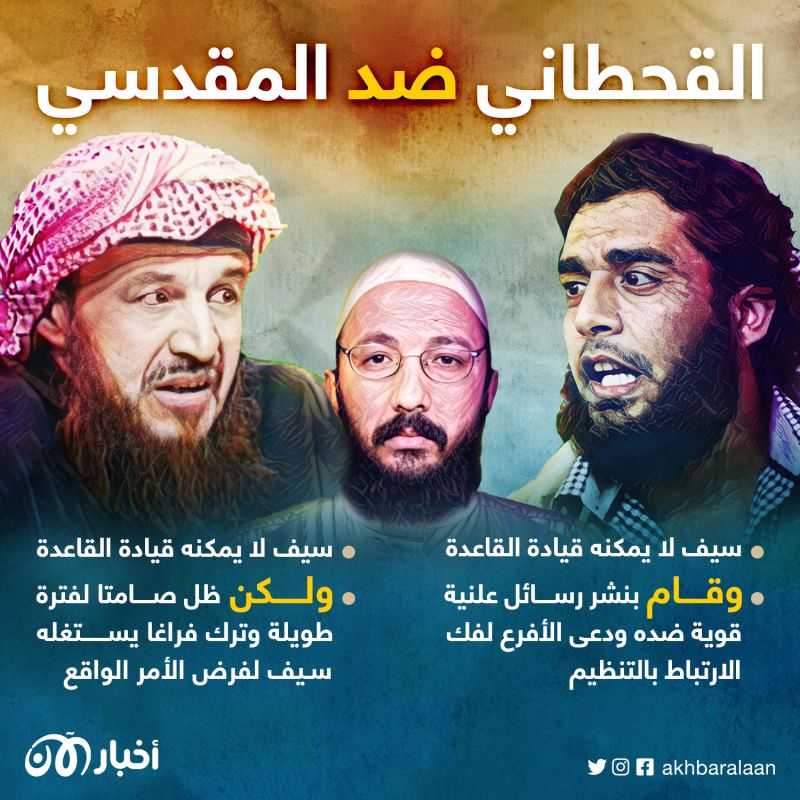 رسالة "القحطاني" الجديدة تركز بشكل كامل على سيف العدل وإيران.. لكن لماذا؟