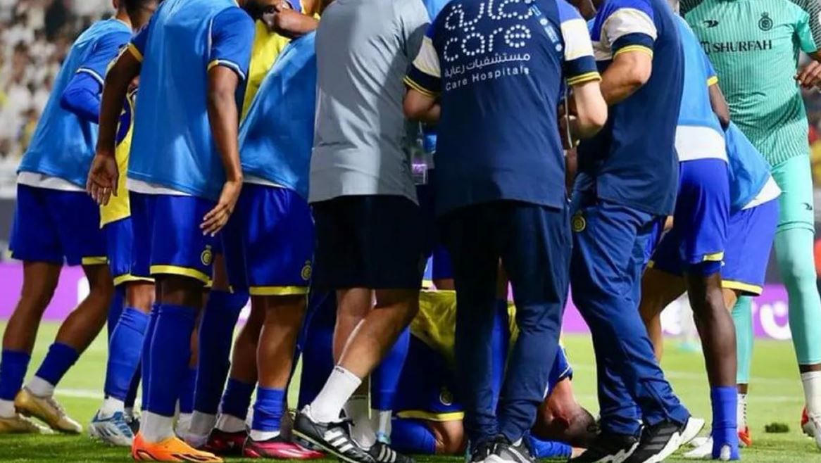 سجدة رونالدو في مباراة النصر والشباب تشعل مواقع التواصل الاجتماعي 1 سجدة رونالدو في مباراة النصر والشباب تشعل مواقع التواصل الاجتماعي