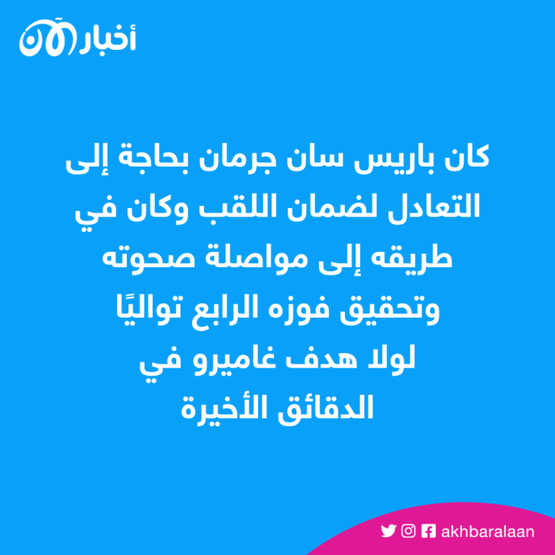 الدوري الفرنسي: باريس سان جرمان يحسم اللقب الحادي عشر القياسي 2 باريس سان جرمان يحسم اللقب الحادي عشر القياسي