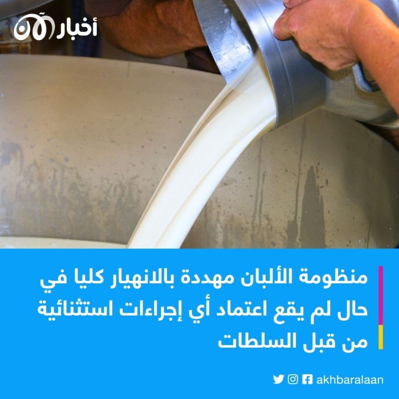 أزمة الحليب في تونس: ما سر تراجع المخزون؟ وكيف تحل الدولة الأزمة التي تهدد المواطنين؟ 1 أزمة الحليب في تونس: ما سر تراجع المخزون؟ وكيف تحل الدولة الأزمة التي تهدد المواطنين؟