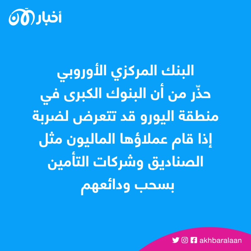 المركزي الأوروبي كشف المخطط.. كيف يتم التحرك لإسقاط البنوك الكبرى؟