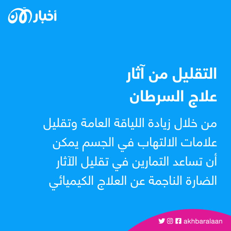 الرياضة سلاحك ضد السرطان.. تعرف على 7 فوائد للحفاظ على نشاطك 2 الرياضة سلاحك ضد السرطان.. تعرف على 7 فوائد للحفاظ على نشاطك